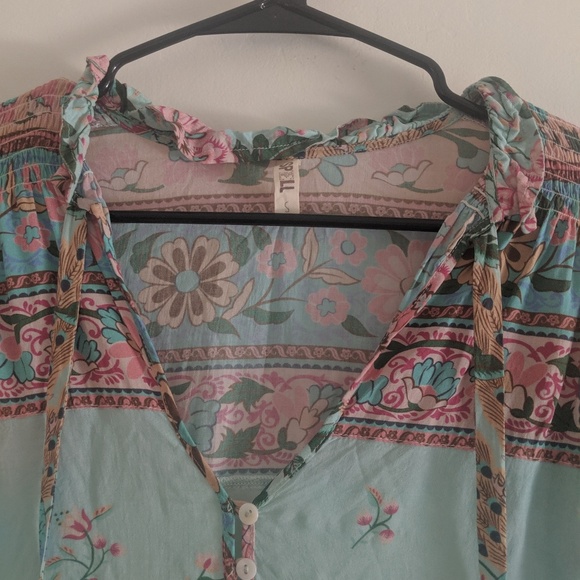 Spell & the Gypsy 1-of-a-Kind Lotus Blouse Sample - Picture 3 of 8